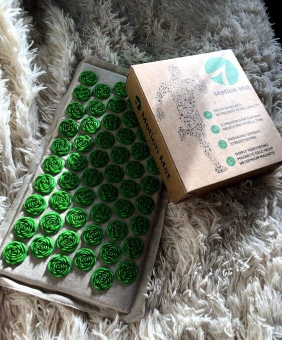 Photos of acupressure mat Motion Mat, mat review by Miriam from Tel Aviv